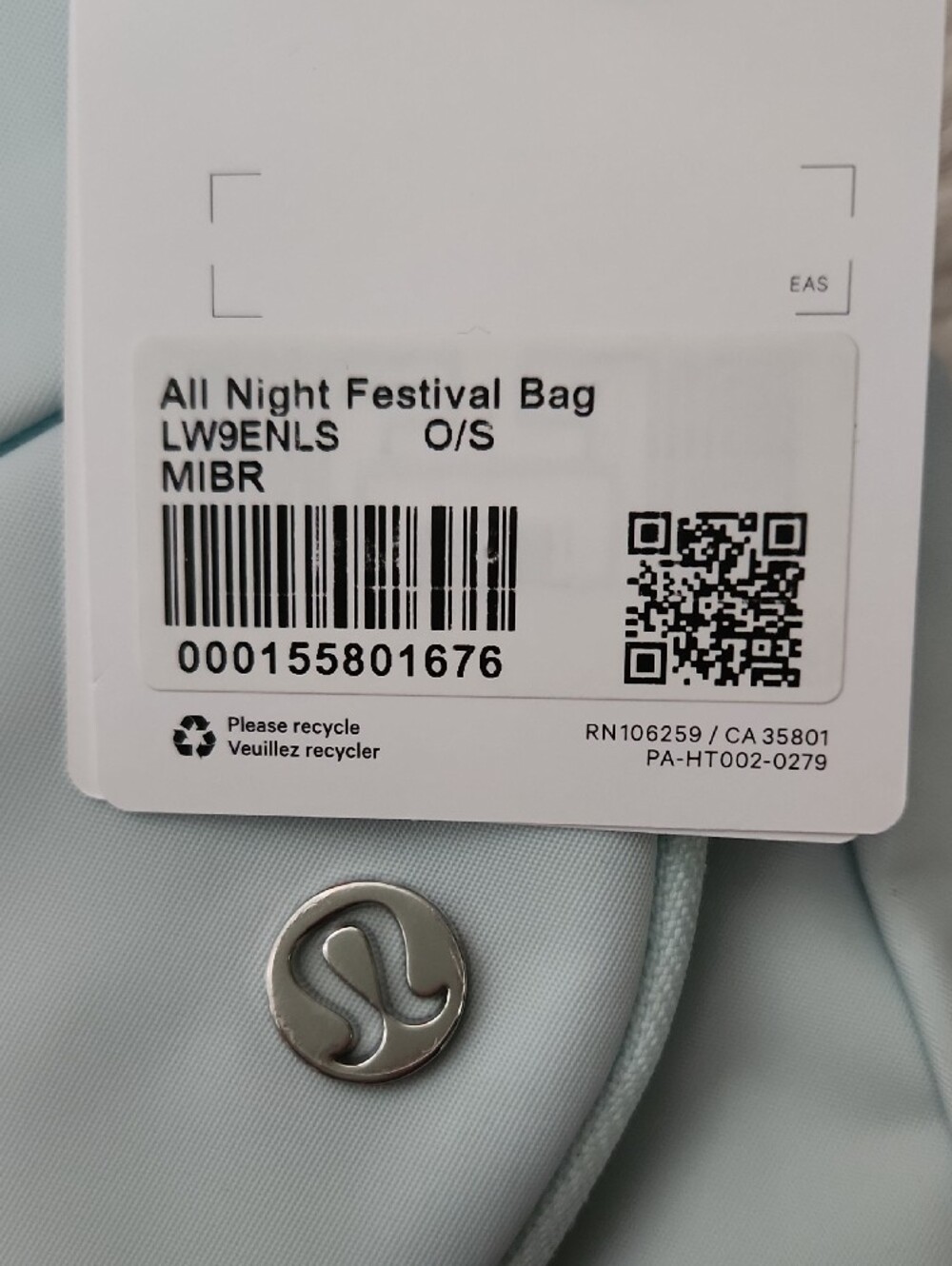 lululemon NWT All Night Festival Bag 5L - Picture 4 of 9